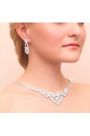 Jewelry Set Women's Anniversary / Wedding / Engagement / Birthday / Special Occasion Jewelry Sets Cubic Zirconia / Alloy Cubic Zirconia