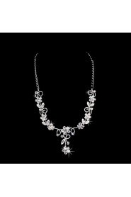 Jewelry Set Women's Anniversary / Wedding / Engagement / Birthday / Gift / Party / Special Occasion Jewelry Sets AlloyRhinestone / Cubic