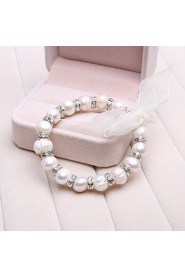 Women's Chain Bracelet Pearl Pearl