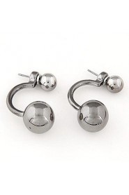 Fashion Sweet Personality OL Compact Size Beads Earrings(More Colors)