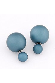 European Style Beads Wild Temperament Simple Earrings(More Colors)