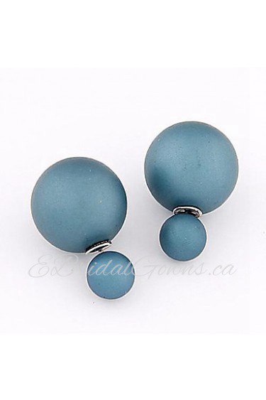 European Style Beads Wild Temperament Simple Earrings(More Colors)