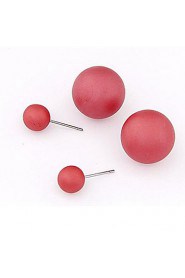 European Style Beads Wild Temperament Simple Earrings(More Colors)