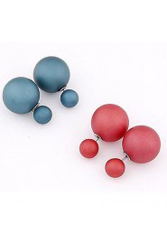 European Style Beads Wild Temperament Simple Earrings(More Colors)