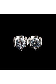 Stud Earrings Women's Alloy Earring Rhinestone