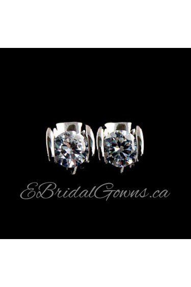 Stud Earrings Women's Alloy Earring Rhinestone