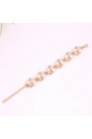 Fashion gold-plated necklace (necklace) (earrings) (Bracelet)