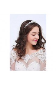 Women's Sterling Silver Alloy Headpiece - Wedding Special Occasion Casual Headbands 1 Piece