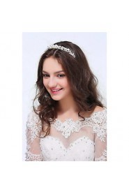 Women's Sterling Silver Alloy Headpiece - Wedding Special Occasion Casual Headbands 1 Piece