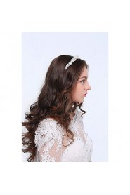 Women's Sterling Silver Alloy Headpiece - Wedding Special Occasion Casual Headbands 1 Piece