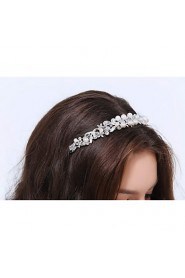 Women's Sterling Silver Alloy Headpiece - Wedding Special Occasion Casual Headbands 1 Piece