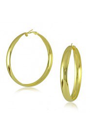 Women's Jewelry of Factory Price Big Hoop Earring 60mm Big Hoop Earrings