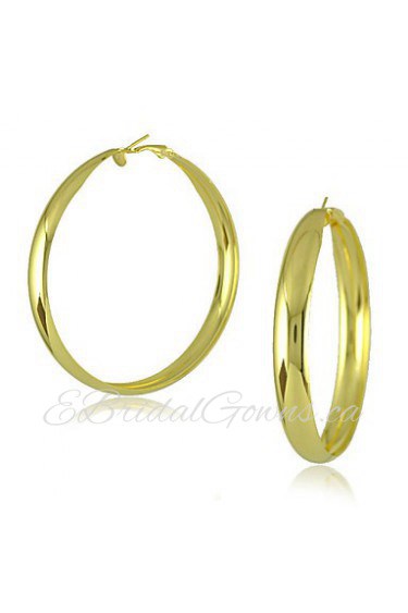 Women's Jewelry of Factory Price Big Hoop Earring 60mm Big Hoop Earrings