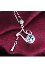 Silver Pendant Necklaces Alloy Daily / Casual Jewelry