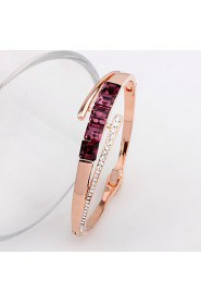 Women's Chain Bracelet Gold / Alloy Rhinestone