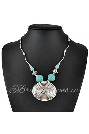 Women's Alloy Necklace Party/Daily Turquoise