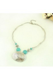 Women's Alloy Necklace Party/Daily Turquoise