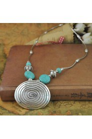 Women's Alloy Necklace Party/Daily Turquoise