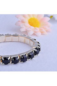 Women's Round Bangles Bracelet Alloy