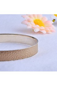 Women's Round Bangles Bracelet Alloy