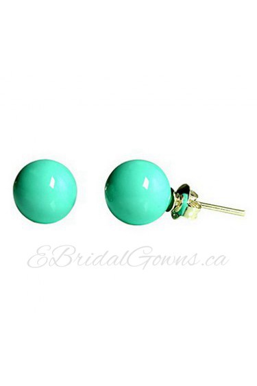 Stud Earrings Women's Pearl Earring Pearl