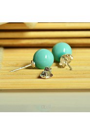 Stud Earrings Women's Pearl Earring Pearl