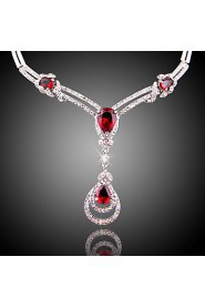 Classic Jewelry Set (necklace) (earrings)