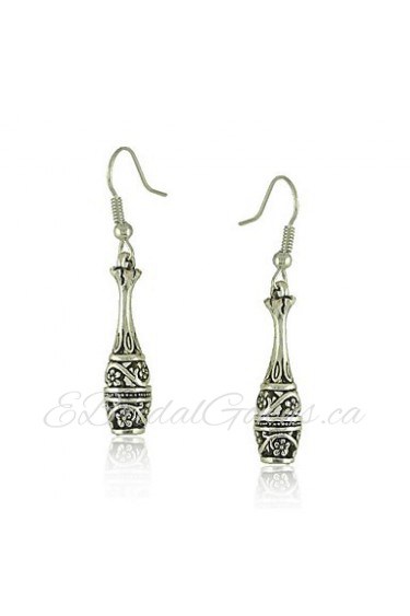 Drop Earrings Women's Silver Earring