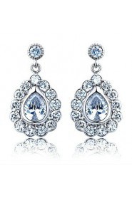 Drop Earrings Couples'/Kid's/Women's Cubic Zirconia Earring Cubic Zirconia