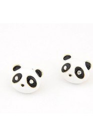 Fashion Lovely Panda Stud Earrings