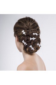 Bow Women Alloy Hair Pin With Rhinestone Wedding/Party Headpiece