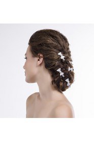 Bow Women Alloy Hair Pin With Rhinestone Wedding/Party Headpiece