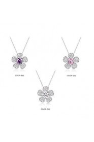 Women's Cubic Zirconia Necklace Party/Daily