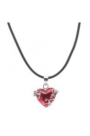 Heart-shaped Picture Box Necklace