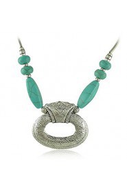 Women's Alloy Necklace Party/Daily Turquoise