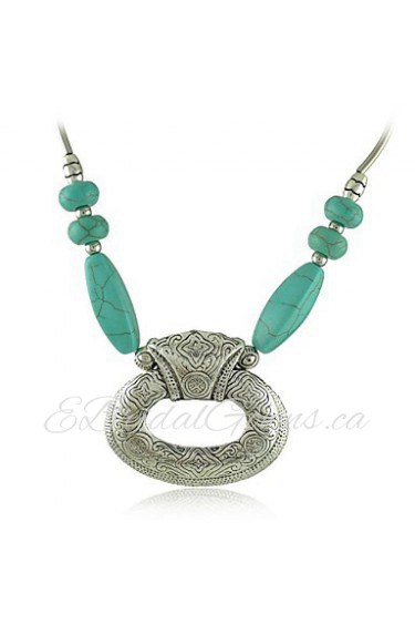 Women's Alloy Necklace Party/Daily Turquoise