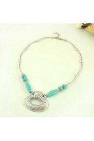 Women's Alloy Necklace Party/Daily Turquoise