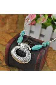 Women's Alloy Necklace Party/Daily Turquoise