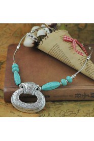 Women's Alloy Necklace Party/Daily Turquoise