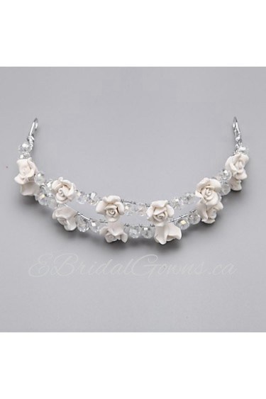 Women/Flower Girl Alloy/Resin Flowers With Wedding/Party Headpiece (More Colors)