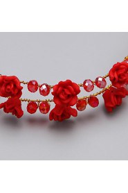 Women/Flower Girl Alloy/Resin Flowers With Wedding/Party Headpiece (More Colors)