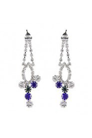 Gender Ladies'/Women's Alloy Wedding/Party Jewelry Set With MulticolorRhinestone