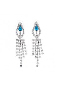 Ladies'/Women's Alloy Wedding/Party Jewelry Set With Multi-stone