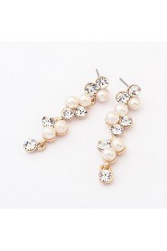 European Style Boutique Fashion Pearl Earrings