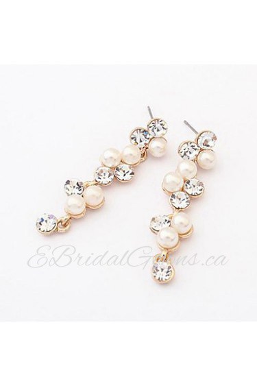 European Style Boutique Fashion Pearl Earrings