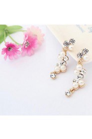 European Style Boutique Fashion Pearl Earrings