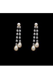 Jewelry Set Women's Anniversary / Wedding / Engagement / Gift / Party / Special Occasion Jewelry Sets Imitation Pearl / Alloy / Rhinestone