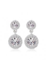 New Top Quality Swiss CZ Earrings Elaborate Wedding Drop Earrings For Women