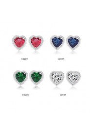 Stud Earrings Women's Cubic Zirconia Earring Cubic Zirconia