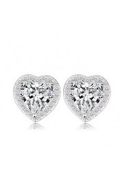 Stud Earrings Women's Cubic Zirconia Earring Cubic Zirconia